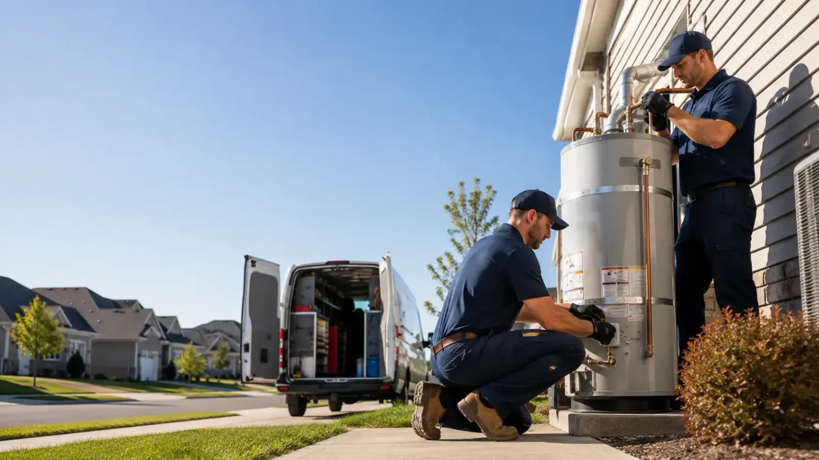 Water Heater Installation in Jermyn, TX